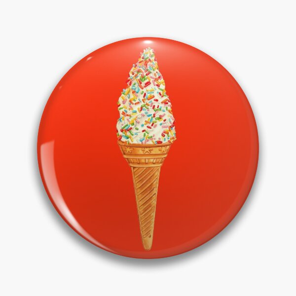 Item preview, Sprinkle Ice Cream Pattern - Red designed and sold by Kelly  Gilleran.