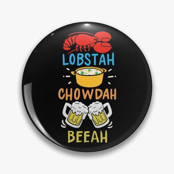 Item preview, Funny Lobster Chowder Beer Boston Accent Gift designed and sold by Sandra78.