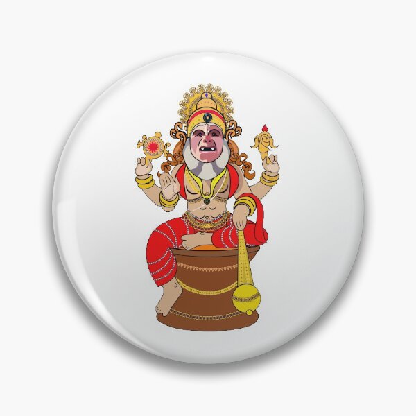 Item preview, lord narasimha t-shirt | Sri Narasimha T Shirt Tee | Lion God Yoga Vedic Hindu Hinduism designed and sold by KARTICK DUTTA.