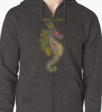 Crayon Pony Fish Zipped Hoodie