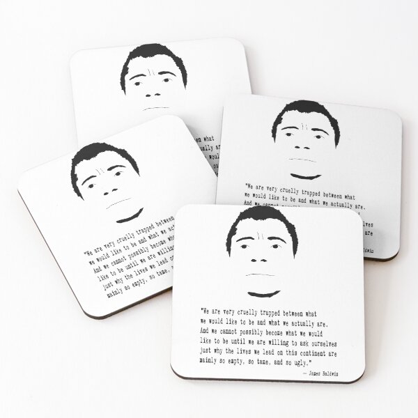 Item preview, James Baldwin Quote designed and sold by The Dead  Writers Circle.