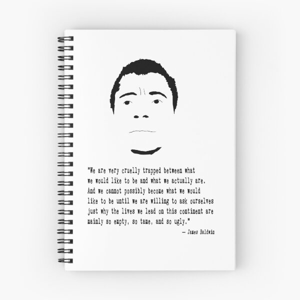 Item preview, James Baldwin Quote designed and sold by The Dead  Writers Circle.