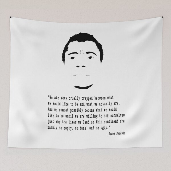 Item preview, James Baldwin Quote designed and sold by The Dead  Writers Circle.