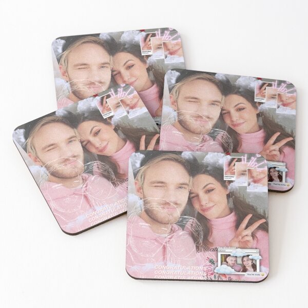 Aperçu de l'œuvre Pewdiepie et Marzia créée et vendue par Kroyalz14.