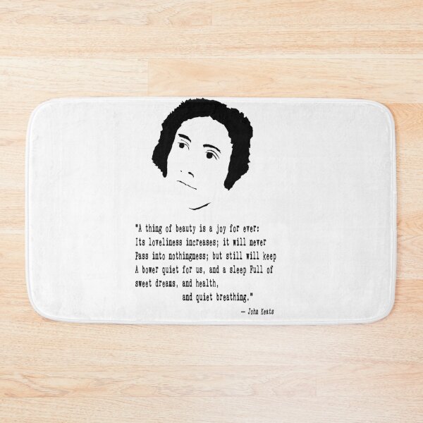 Item preview, John Keats Quote designed and sold by The Dead  Writers Circle.
