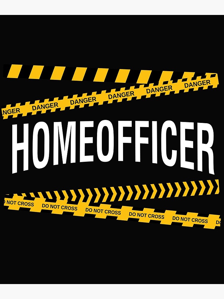 " Home officer / funny home office design" Poster for Sale by Alpmedia