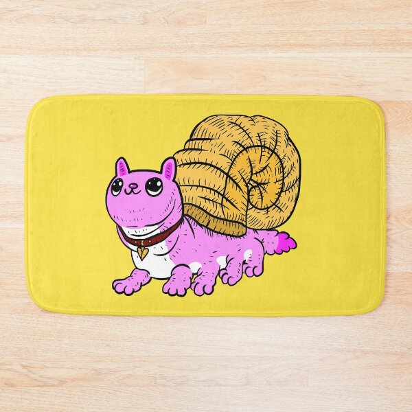 Item preview, kawaii cat snail. cute psychedelic animal doodle.. designed and sold by JJadx.