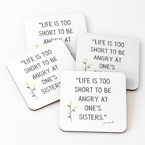 Item preview, Little Women Jo March quote sisters movie book designed and sold by Mars Babe.