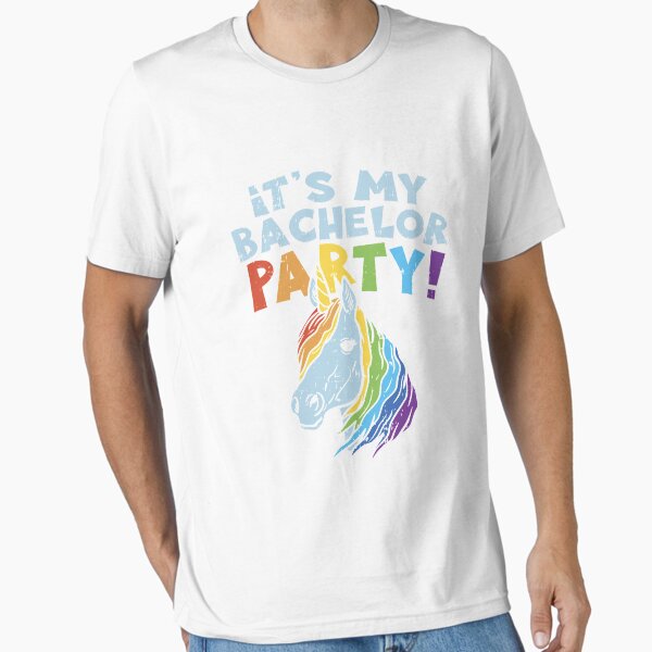 Item preview, Its My Bachelor Party, Unicorn Bachelor Party Shirt designed and sold by Rzelemenz.