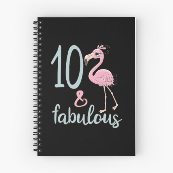 Item preview, 10th Bday Girl Outfit Cute 10 Year Old Flamingo Birthday Party Gift For Kids designed and sold by FunnySunny T-Shirts.