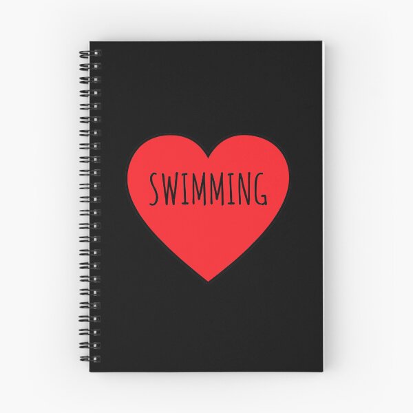 Item preview, I Love Swimming Heart designed and sold by Vanover Designs.