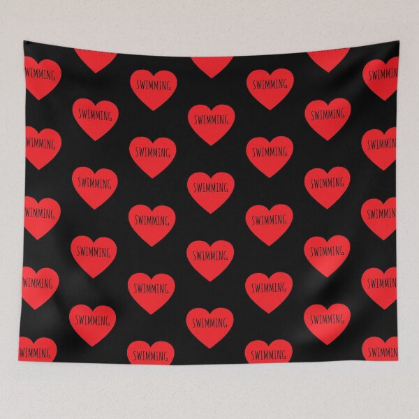 Item preview, I Love Swimming Heart designed and sold by Vanover Designs.