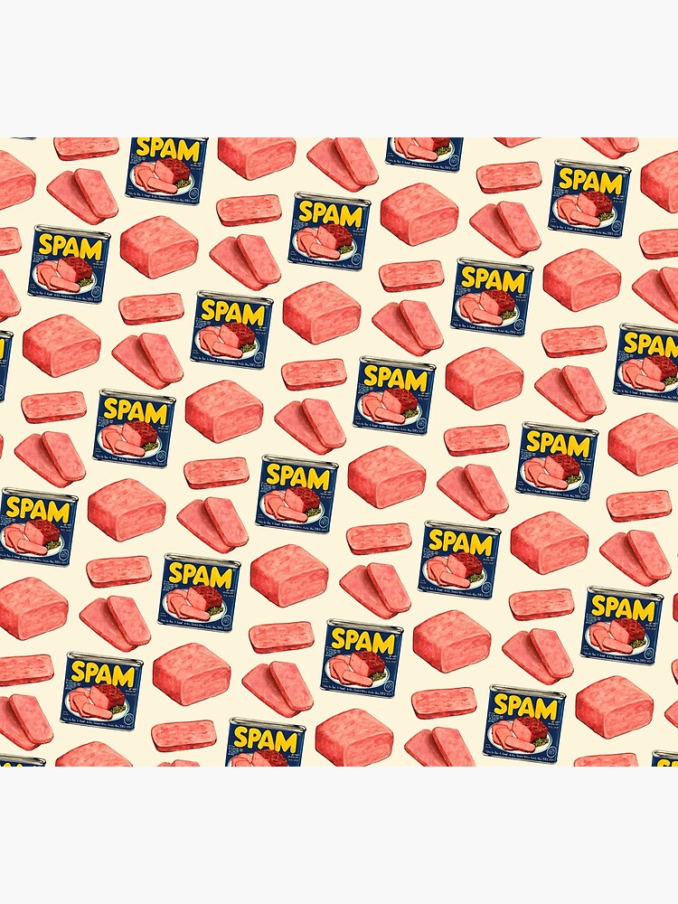 Spam Pattern - White by KellyGilleran