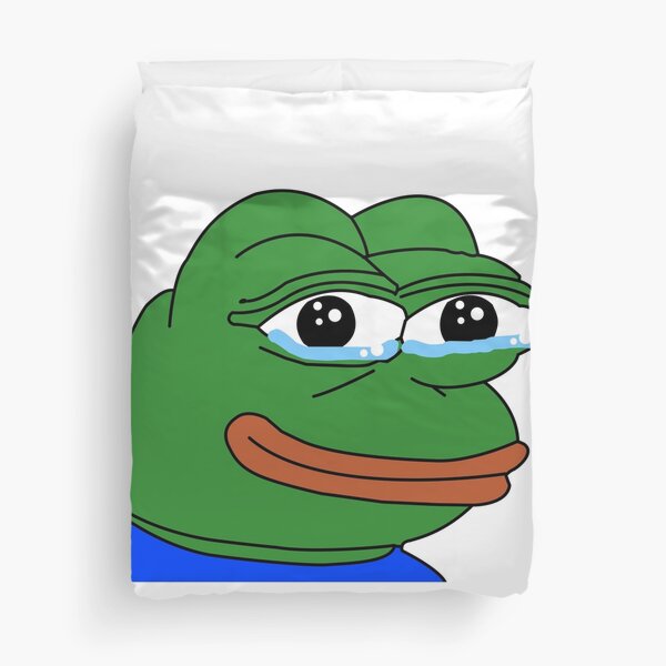 Pepe The Frog Crying Duvet Covers | Redbubble