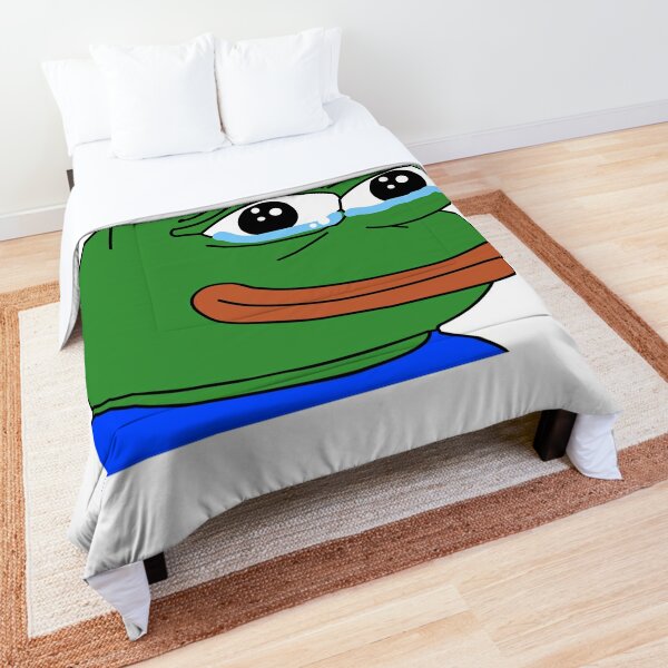 Pepe The Frog Crying Bedding | Redbubble