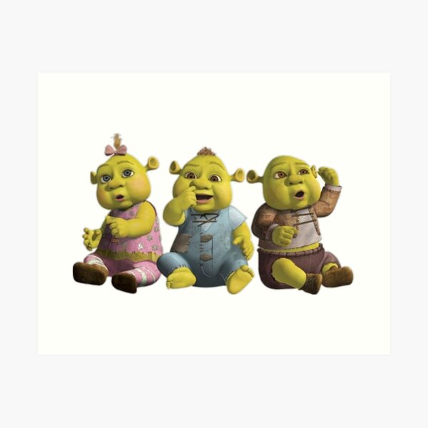 True Love: Oga and Shrek and the babies by BSHREKTESTINTHEHOUSE on  DeviantArt