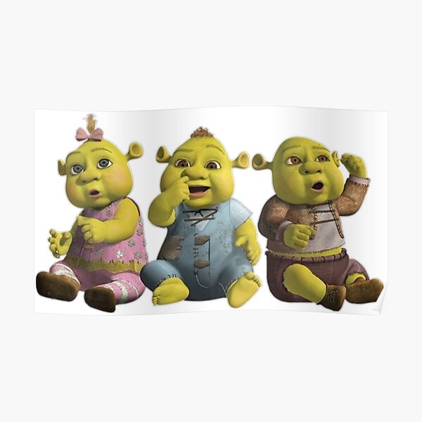 Shrek Memes Posters Redbubble - i got firey plush but in roblox fandom