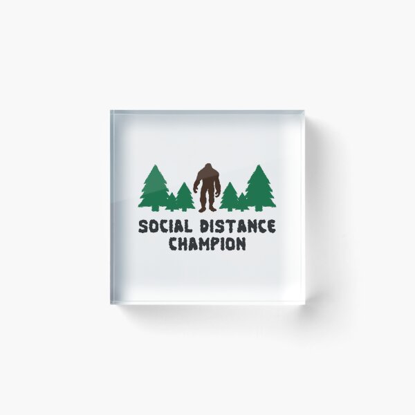 Artikelvorschau, Social Distance Champion entworfen und verkauft von happysquatch.