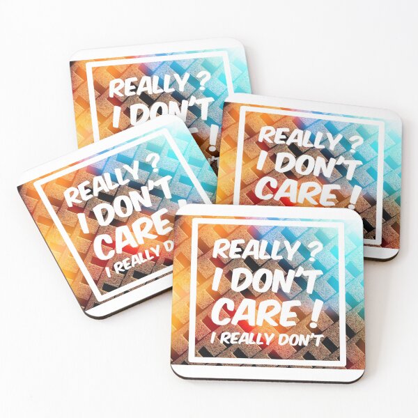 Item preview, I dont care designed and sold by Delicarte.