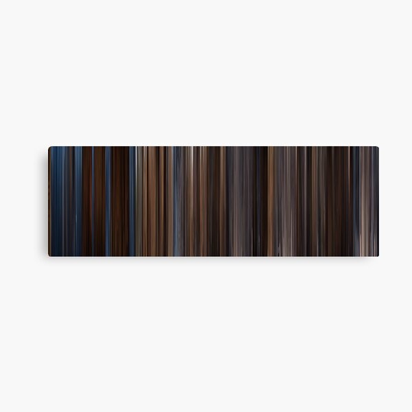 Moviebarcode: Gladiator (2000) Canvas Print