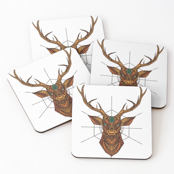 Item preview, Deer antler hunter hunting wild tradition forest designed and sold by Onair555.