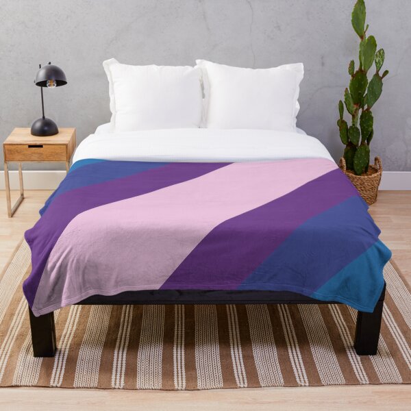 Item preview, Purple sloping Stripe designed and sold by Favorableresult.
