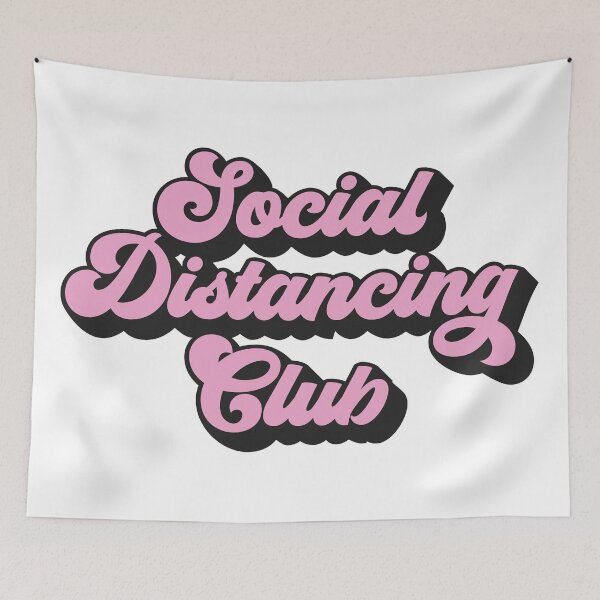 Item preview, Social Distancing Club designed and sold by kjanedesigns.