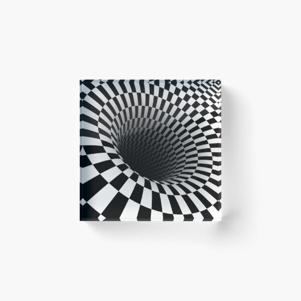Item preview, black and white optical illusion designed and sold by philippe souvy.