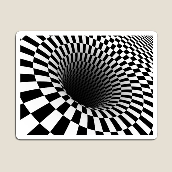 Item preview, black and white optical illusion designed and sold by philippe souvy.