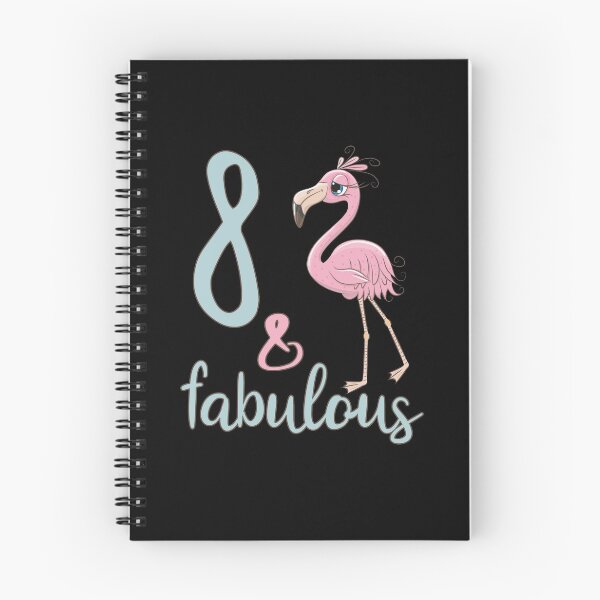 Item preview, 8th Bday Party 8 Year Old Girl Flamingo Birthday Party Cute Gift For Daughter Niece designed and sold by FunnySunny T-Shirts.