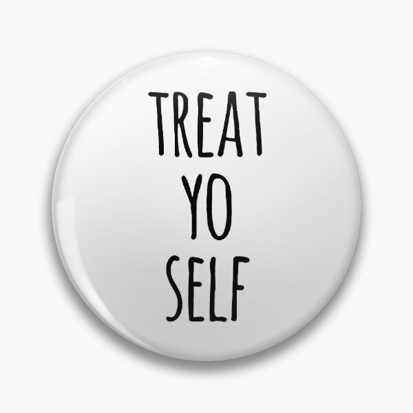 Item preview, Treat Yo Self Funny Quote designed and sold by whimseydesigns.