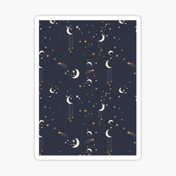 To the moon and back Sticker