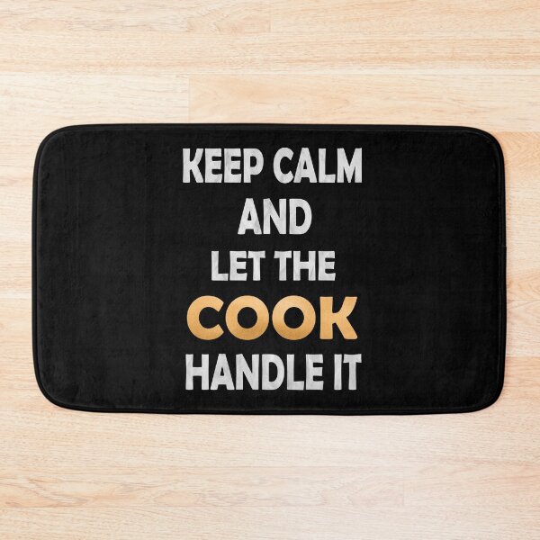 Item preview, Keep Calm And Let The Cook Handle It - Funny Chef design designed and sold by Grabitees.