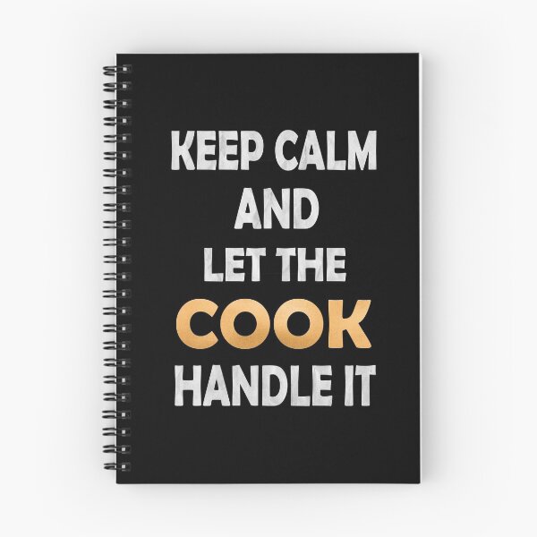Item preview, Keep Calm And Let The Cook Handle It - Funny Chef design designed and sold by Grabitees.