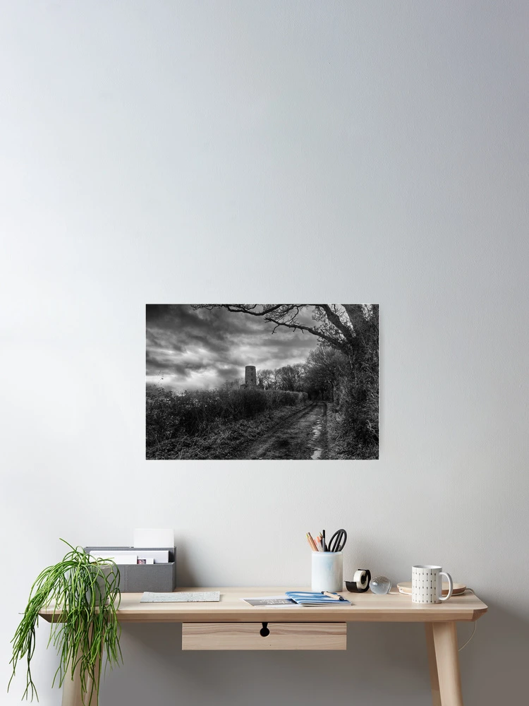 Thumbnail 2 of 3, Poster, Monument Lane Racton designed and sold by Dave Godden.