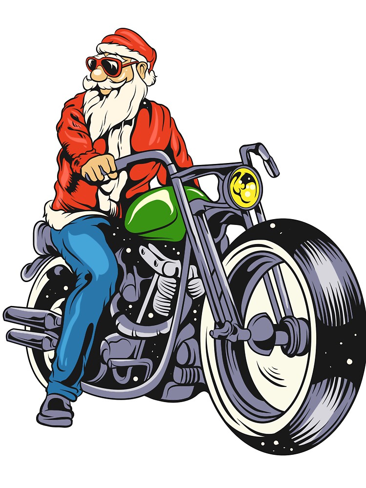 爆売り Santa Claus Riding Motorcycle Bike Cool Biker Christmas Gift パーカー 在庫処分セール Vacons Com Vn