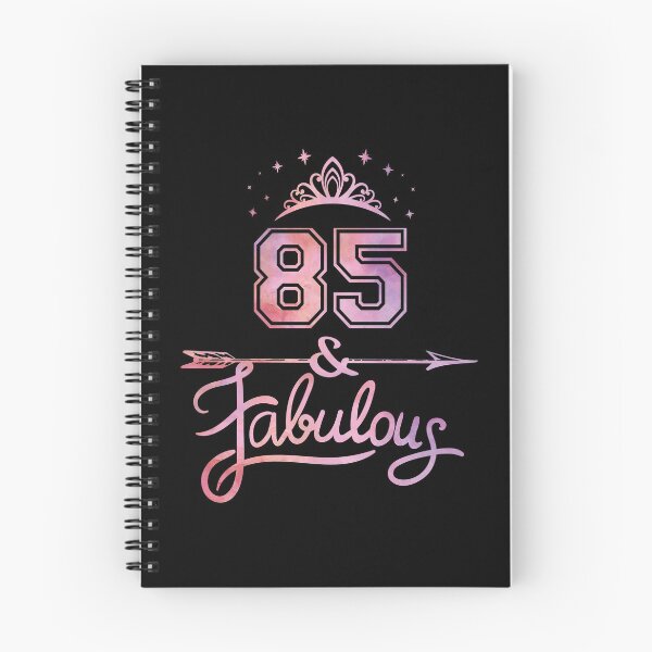 Item preview, Women 85 Years Old And Fabulous Happy 85th Birthday print designed and sold by Grabitees.