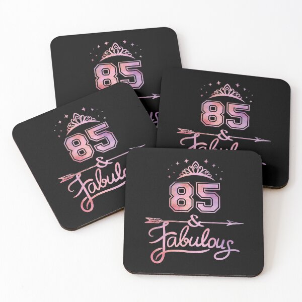 Item preview, Women 85 Years Old And Fabulous Happy 85th Birthday print designed and sold by Grabitees.
