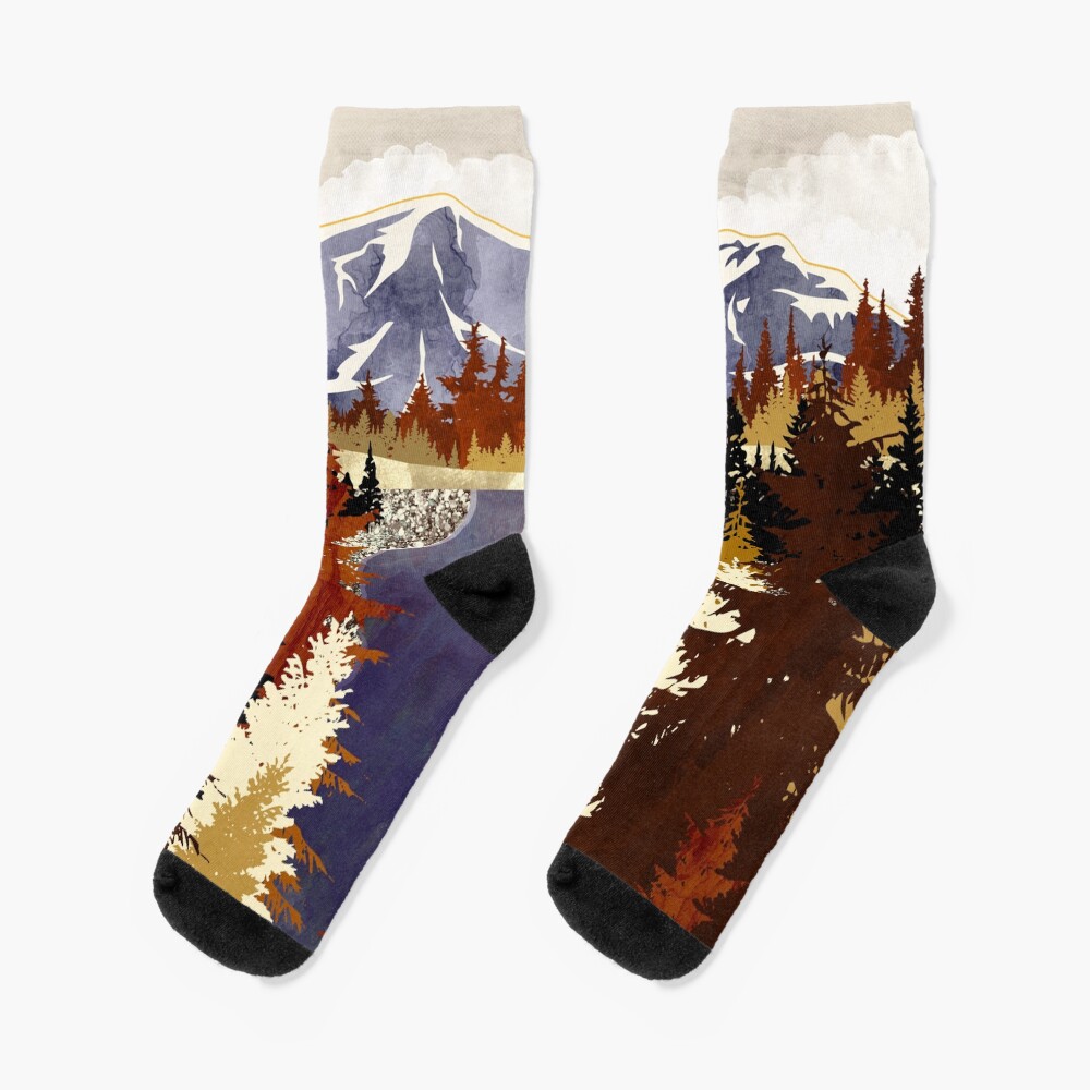 Autumn River Socks