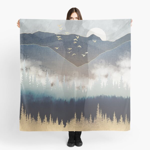 Blue Mountain Mist Scarf