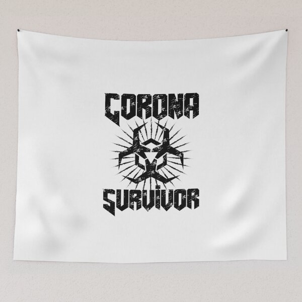 Item preview, Corona survivor! designed and sold by Cutebutfunny.