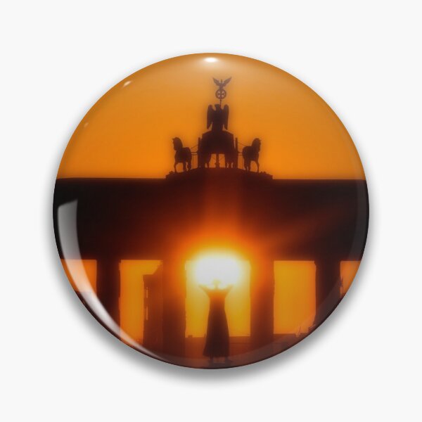Item preview, Sun Rising Directly Behind the Brandenburg Gate designed and sold by BritishYank.