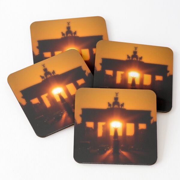Item preview, Sun Rising Directly Behind the Brandenburg Gate designed and sold by BritishYank.