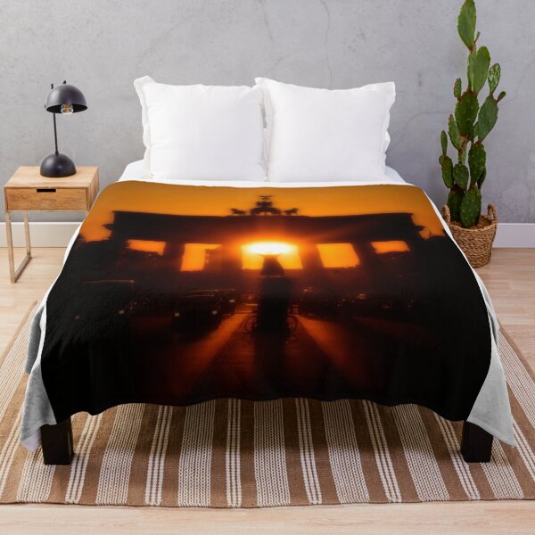 Item preview, Sun Rising Directly Behind the Brandenburg Gate designed and sold by BritishYank.