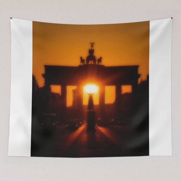Item preview, Sun Rising Directly Behind the Brandenburg Gate designed and sold by BritishYank.