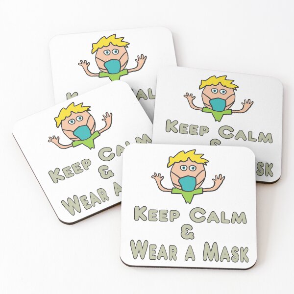 Item preview, Keep Calm and Wear a Mask designed and sold by Mark-Ewbie.