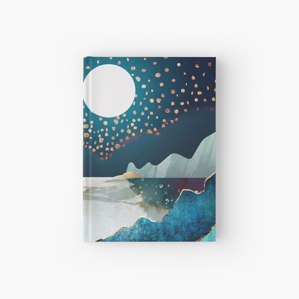 Moon Glow Hardcover Journal
