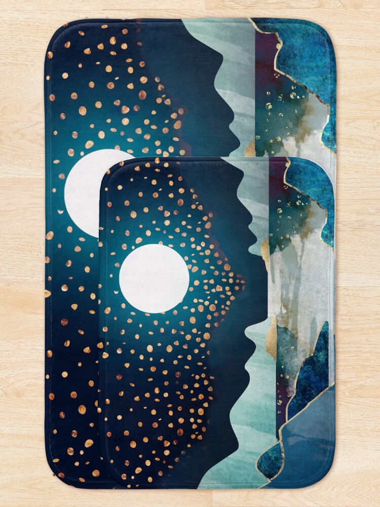 Alternate view of Moon Glow Bath Mat