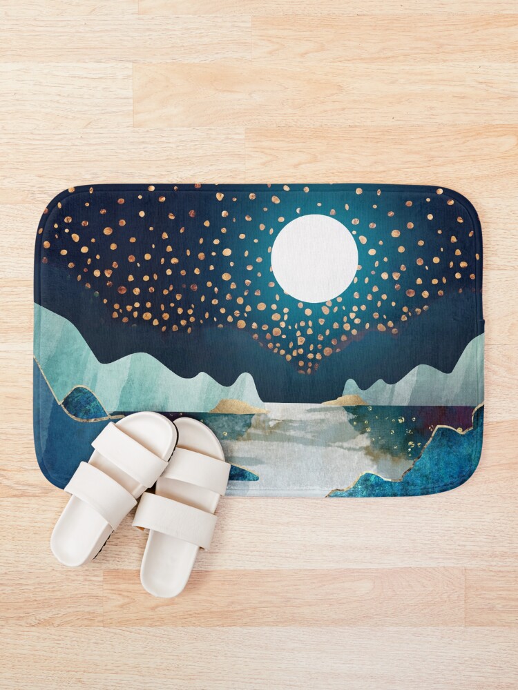 Alternate view of Moon Glow Bath Mat