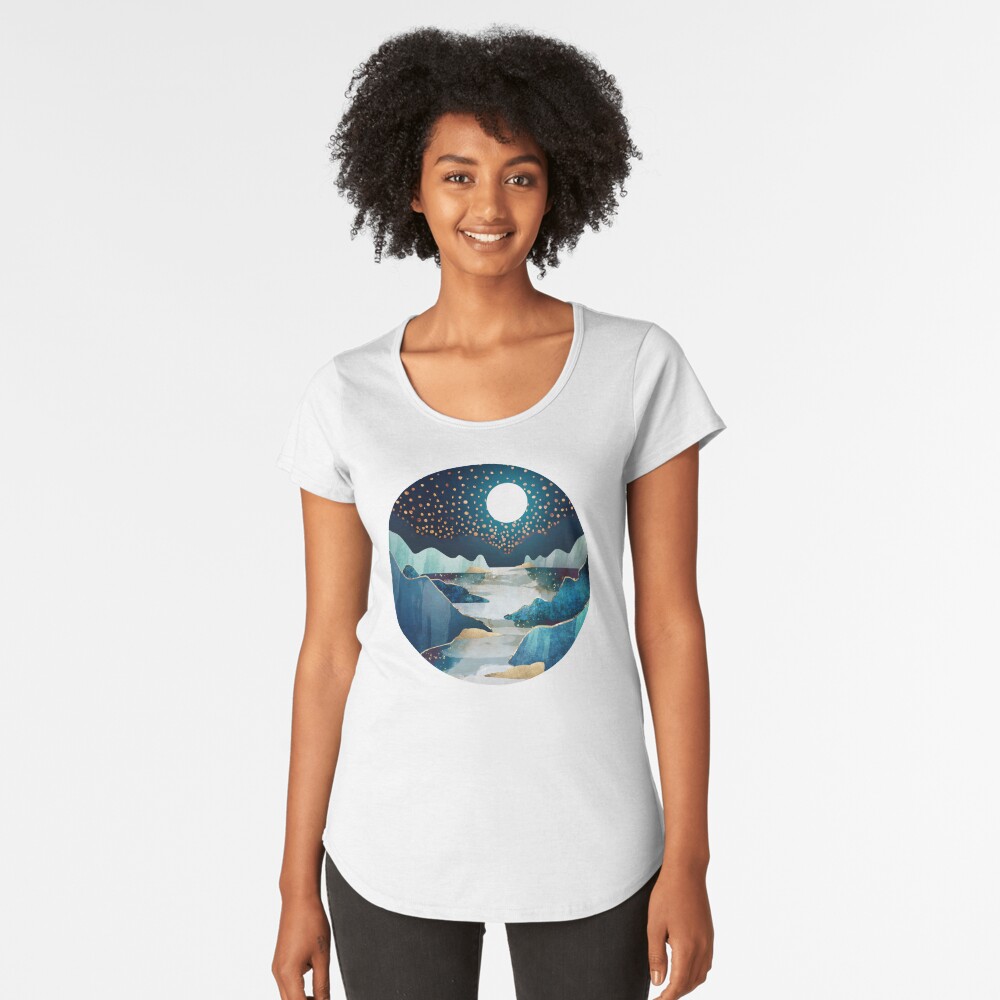 Item preview, Premium Scoop T-Shirt designed and sold by spacefrogdesign.